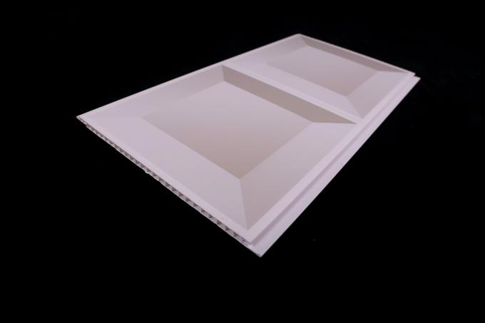Les panneaux de mur décoratifs humides de la preuve 3d, le PVC à la maison de décor lambrisse le nettoyage facile