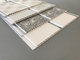 Middle Groove 2.5kg Per Sqm Decorative PVC Panels Ceiling Decoration