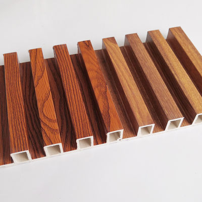 OEM bois creux de grain de marbre de couleur Wpc bois en ardoise panneau mural revêtement intérieur