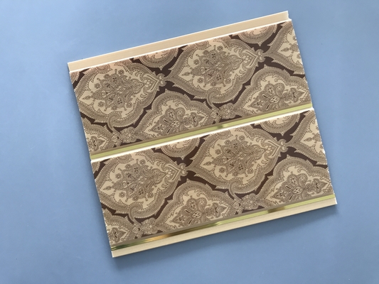 200 ligne d'or de impression du × 6mm panneaux de PVC de plafond pour la décoration de restaurant