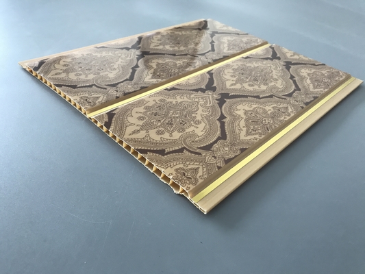 200 ligne d'or de impression du × 6mm panneaux de PVC de plafond pour la décoration de restaurant
