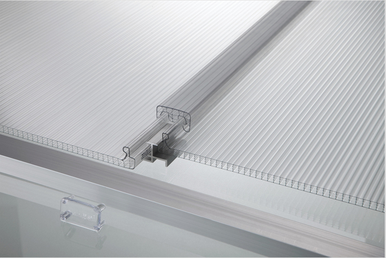 10 ans de garantie de panneaux ondulés de , feuille de polycarbonate de Bayer Makrolon