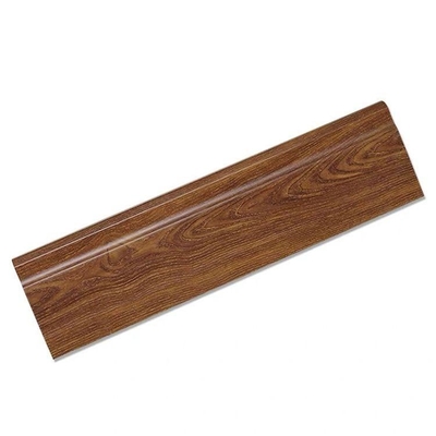 Ligne anti-rayures et flexible en PVC de couleur boisée pour une protection à faible entretien