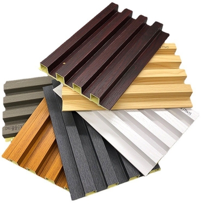 Panneaux acoustiques en tôle de PVC panneaux décoratifs en WPC pour murs et plafonds