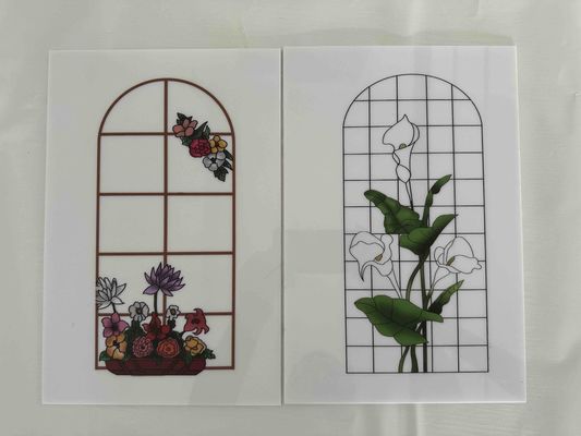 Feuilles de polystyrène blanc sur mesure pour le Mexique, avec impression Decorada Lámina De Poliestireno Color, utilisées dans l'emballage et l'isolation