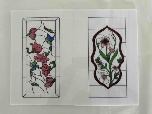 décorada lámina de poliestireno para México impression couleur planches de poliestireno blanc