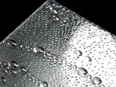 2 mm de texture feuilles de polystyrène pour porte de douche divers motifs feuilles PS claires pour cloisons