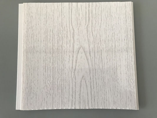 Plafond en PVC résistant au vieillissement Panneaux en bois 250×7 mm 2,5 kg/m2 Panneaux en PVC plat en bois