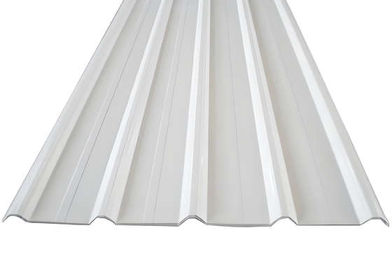 Tôles de toiture en UPVC de haute qualité, couleur blanche, T1070, tôles de toiture ondulées en UPVC, tôles de toiture en PVC bon marché