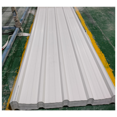 Tôles de toiture en UPVC de haute qualité, couleur blanche, T1070, tôles de toiture ondulées en UPVC, tôles de toiture en PVC bon marché