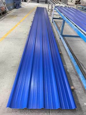 Matériau de toiture d'entrepôt : tôles en PVC UPVC 2mm, tuiles de toiture en PVC pour toit d'usine, longue durée de vie, tôle ondulée en PVC blanc