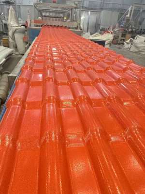 Matériau de toiture d'entrepôt : tôles en PVC UPVC 2mm, tuiles de toiture en PVC pour toit d'usine, longue durée de vie, tôle ondulée en PVC blanc