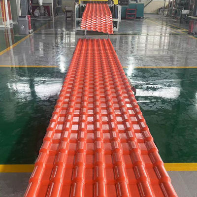 Matériau de toiture en PVC de style espagnol pour la construction