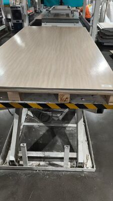 Panneau en fibre de carbone et verre 1220×2440mm, feuille de PVC en pierre de carbone pour mur intérieur, usine de PVC, placage de bois