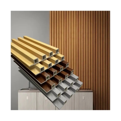 prix d'usine panneau mural intérieur en bois à grains en pvc grille panneau décoratif en pvc panneau flotté