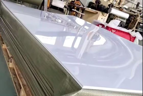 Plaque de polystyrène de publicité blanche PS panneau publicitaire en porcelaine blanc PS