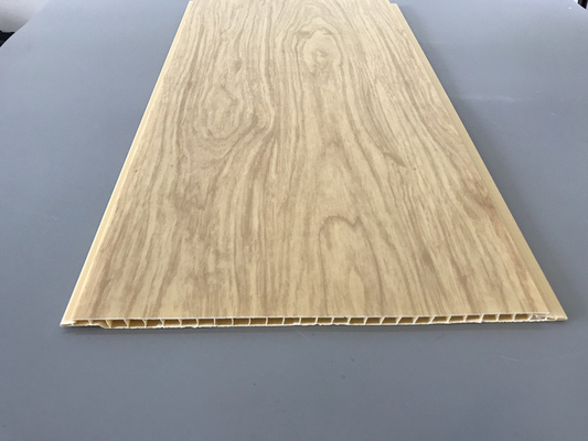 panneaux en bois anticorrosion épais de PVC de 7.5mm pour le revêtement de plafond/mur