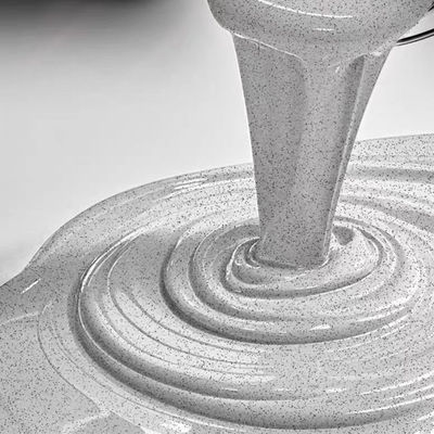 Plancher en sable de couleur époxy revêtement de sol en pierre de marbre Peinture de sol durable Peinture de sol auto-nivelée époxy